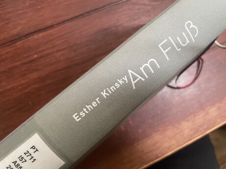 Spine of Am Fluß, a novel by Esther Kinsky